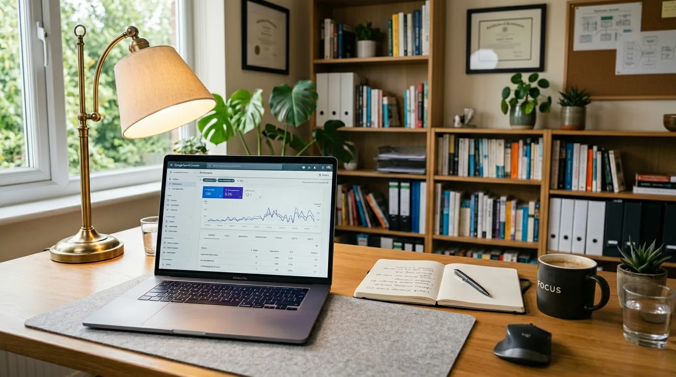 SEO rank tracking interface